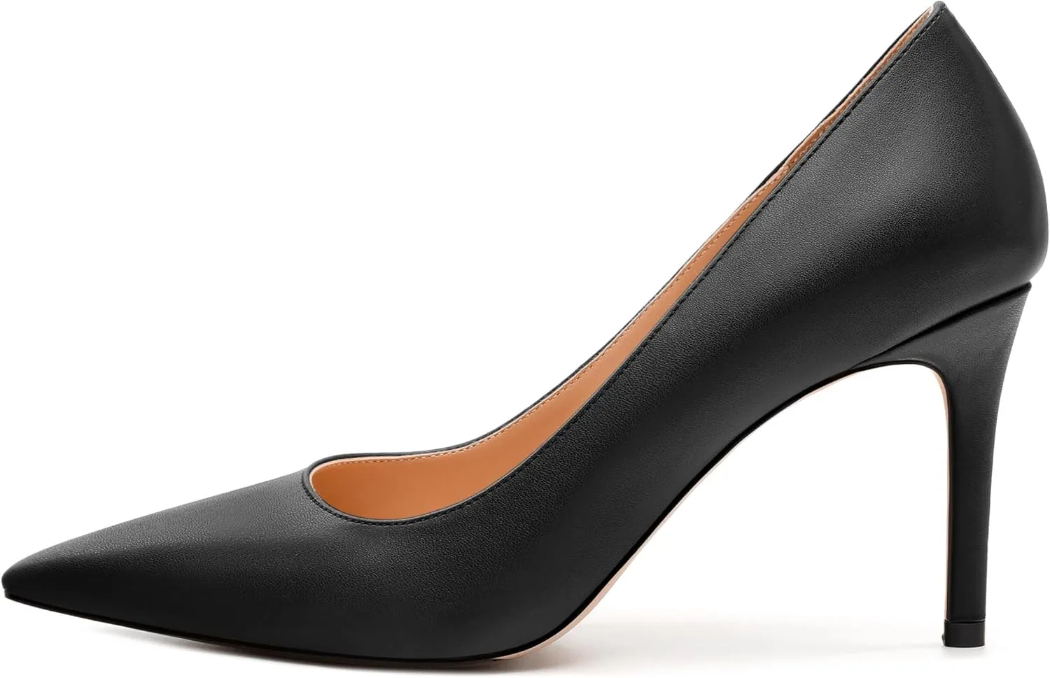 Women's Pumps, Pointed Closed Toe Stiletto High Heels, Fashion Solid High Heel Shoes for Women