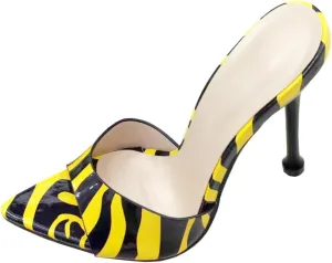 Women's Stiletto Heels Sandals - Summer Open Toe Slip-On Dress Shoes for Weddings/Parties/Daily Wear, Thin Sole Comfortable High Heels