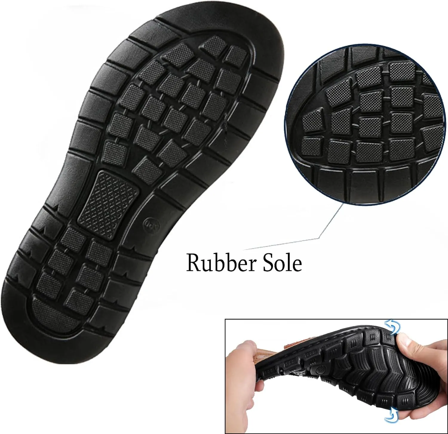 WUIWUIYU Men's Casual Sandals Open-Toe Sport Hiking & Outdoor Walking Water Sandals Beach Slippers Summer Home Shoes