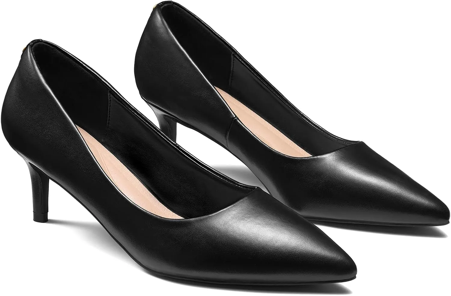 ZURIN Women's Pointed Toe Comfortable Stiletto Heels Closed Toe Dress Pumps Shoes for Wedding Work Office Business 2 1/2 inch